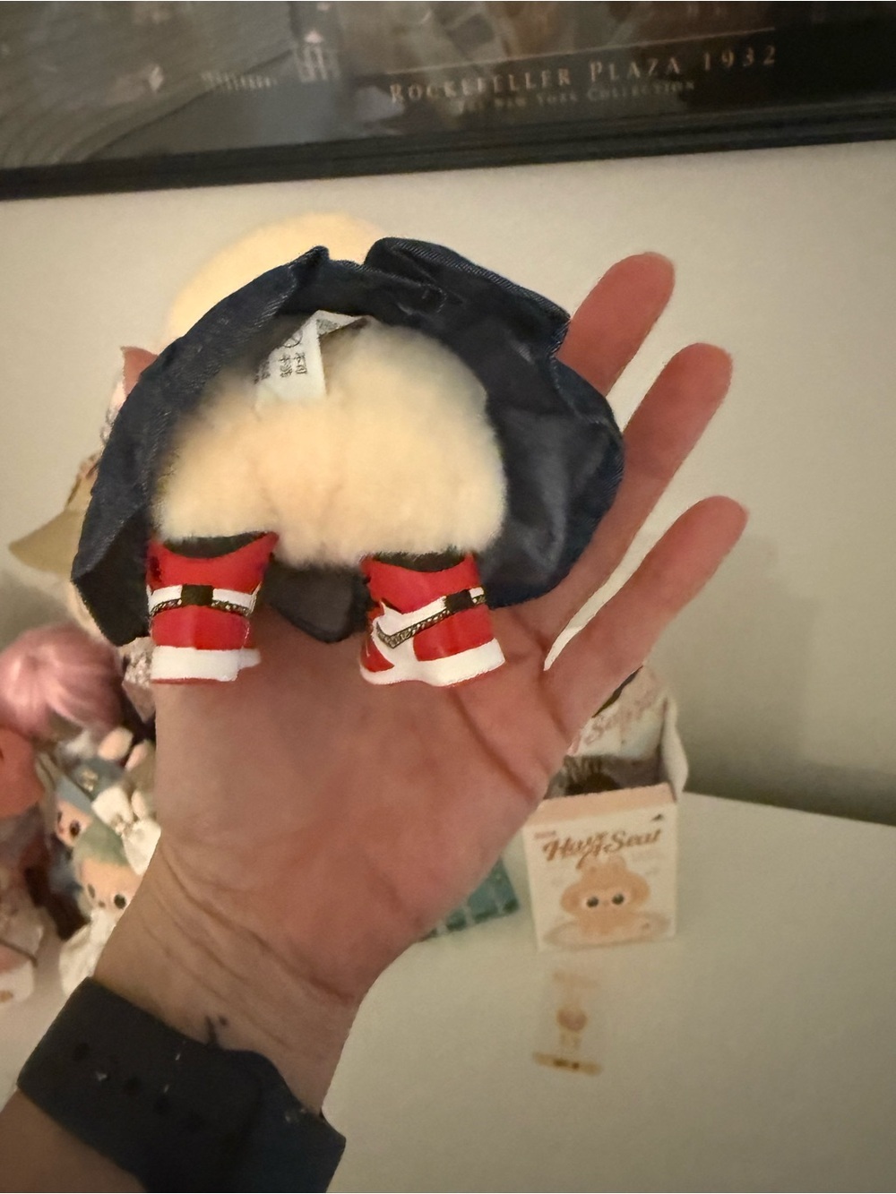 Labubu Have a Seat Pop Mart + Custom Denim Outfit - Picture 7 of 16